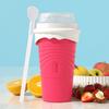 500 ML Homemade Slushy Maker Cup Large Capacity Juice Iced Cup DIY Milkshake Bottle