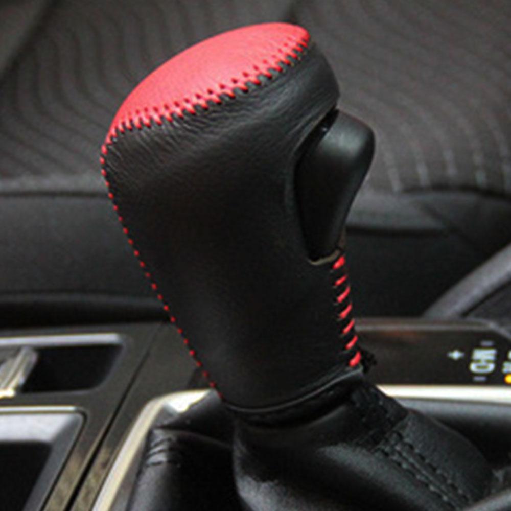 1 шт. Чехол на рычаг переключения передач из натуральной кожи AT для 2013-2020 Mazda 3 2014-2020 6 2015-2021 CX-5 2017-2021 CX-3 2019-2021 CX-8