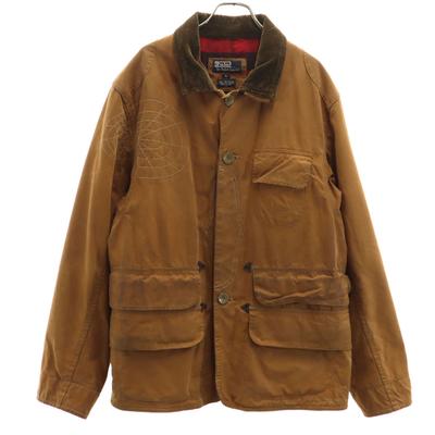Polo by Ralph Lauren Куртка для охоты с масляным покрытием L Коричневый Мужская Б/У