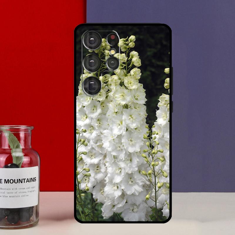 Чехол-футляр с васильками для Samsung Galaxy S25 Ultra S9 S10 S20 S21 S22 Plus S23 Ultra S24 FE