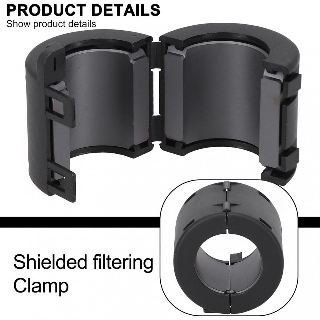 Electromagnetic Interference Ferrite Filter for Power Cables 17mm 24mm