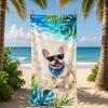 French Bulldog Towel Five-Star Hotel Quality Eco-Friendly Ultra Soft Thick Towels & Beach Towels Gym Shower