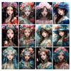 Diy 5D Diamond Painting Chinese Beautiful Girl Full Square Round Drill Rhinestone Embroidery Fantasy Woman Mosaic Cross Stitch Kits AA4668