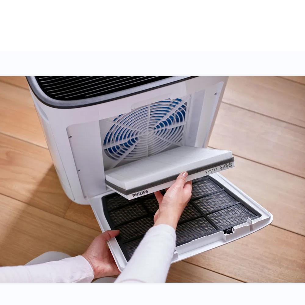 Замена фильтра увлажнителя FY114 + FY5156, совместимого с очистителем воздуха Philips HU5930 HU5931