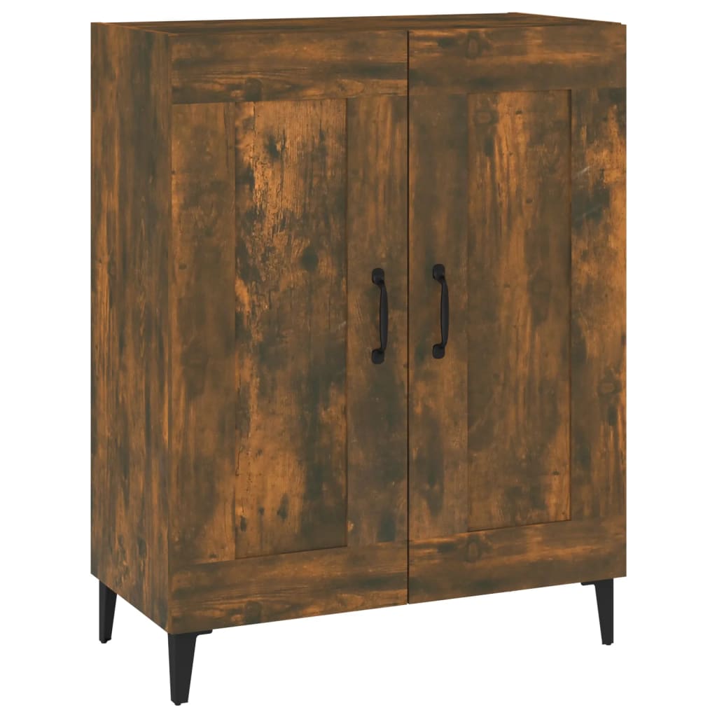 Sideboard Smoked Oak 69.5 x 34 x 90 cm Wood Based Panel