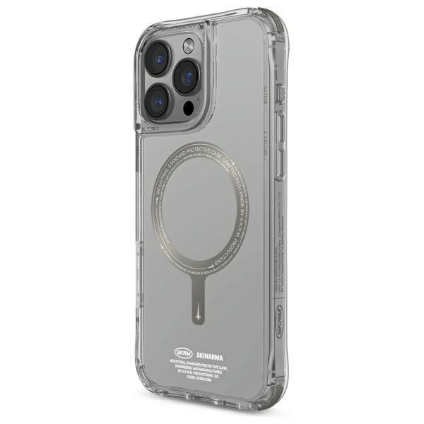 Skinarma Case Saido Iphone 16 Pro 6.3   Magnetic Charging Titanium