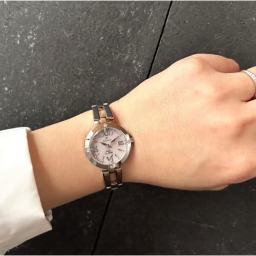 Women's Solar Watch, 10 ATM Water Resistant. [Easy Strap Adjustment! No Tools Required] [Perfect Gift] "Forever" Bracelet with Japanese Solar Movement