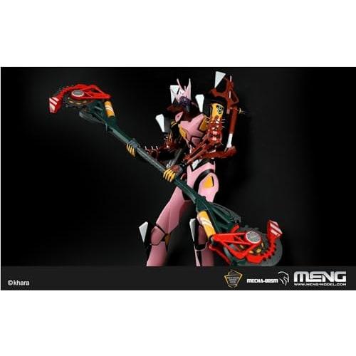 GSI Creos Monmodel Evangelion General-Purpose Humanoid Decisive Weapon, Artificial Human Evangelion Unit-08 Gamma, Multicolor Molded Version, Approxim