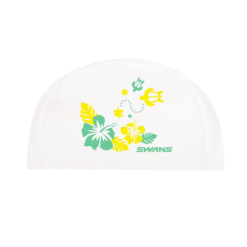 SWANS Swimming Cap Silicone Laminated Cap that Keeps Hair Dry W Swim Swimming Leisure Adults (Swans) - - SA-70HAW26 - Cap, Cap, Fitness, Pool, -