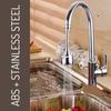 Kitchen Water Saver Faucet Filter with 2/3 Modes and 360 Degree Rotating Nozzle Adapter