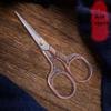 Stainless Steel Vintage Scissors DIY Sewing Retro Cross-stitch Fabric Cutter Embroidery Scissor Tailor Thread Tools Shears
