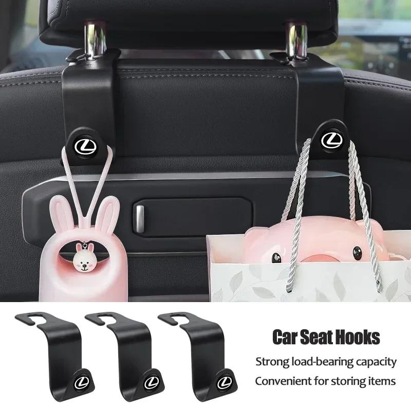 WDM2 2026 Hot Interior Stickers For Lexus RX330 IS250 Ct200h ES300h RX350 IS300h NX300h RX400h ES350 GS300 Auto Car Seat Hook Storag