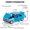 1:18 Россия LADA 2107 NIVA Литые металлические модели Игрушечный автомобиль 6 дверей открываются Звук Свет Оттянуть назад Транспортное средство Коллекция Подарок Детские игрушки