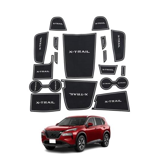 Hearsheng Nissan New X-Trail (TRAIL) T33 SNT33 T33 Series (from July 2022) Silicone Rubber Interior Rubber Mat, Rubber Mat, Door Pocket Mat, Console M
