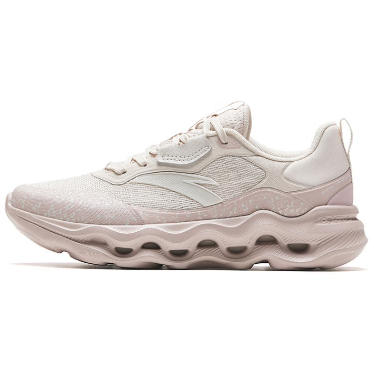 Anta Shock Absorbing Breathable Low Top Training Shoes Women Sneaker Light-Gray 122337711-3