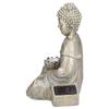 Home Buddha Garden Light Solar Powered Zen Buddha Garden Statue for Yard Garden Patio Deck