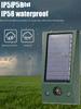 Ультразвуковой электронный отпугиватель птиц на солнечной батарее IP66 водонепроницаемый отпугиватель голубей мощный светодиодный мигающий вредитель для борьбы с вредителями во дворе