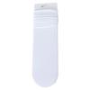 Женские белые носки до середины икры из ледяного шелка: Тонкий, Однотонный, Вельвет, Весна/Лето
