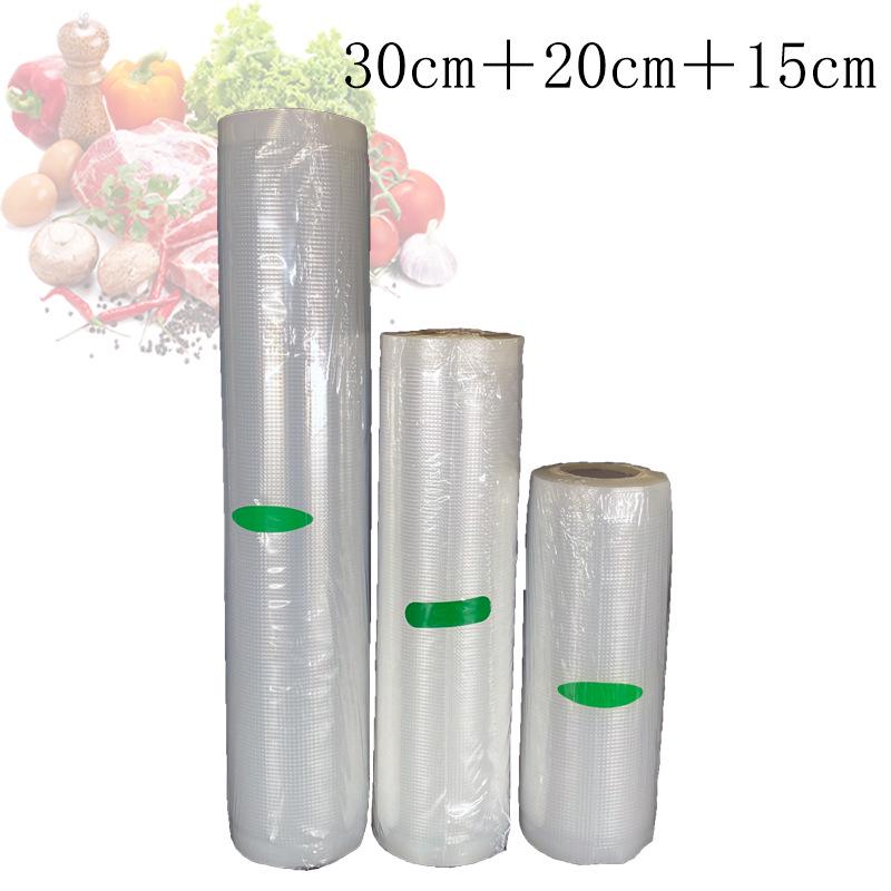 Прозрачный текстурированный нейлоновый вакуумный рулонный пакет - Утолщенный, пищевой