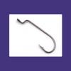 50Pcs Barbed Fishing Hook Hign Carbon Steel Worm Hook Creative Fishing Tackle  Saltwater