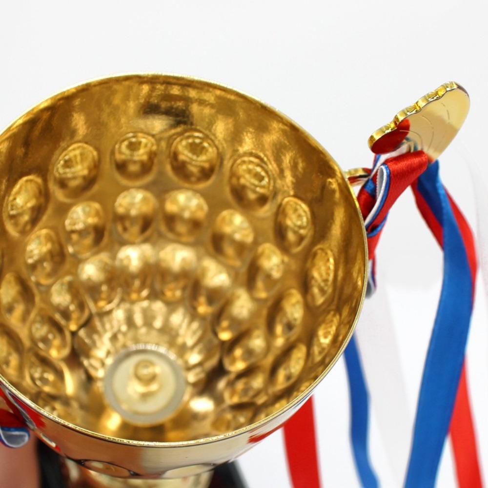 Metal Gold Awards Trophy Soccer Competition Corporate Trophy for Team Sport Competition