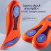 Shock-absorbing EVA Insoles for Military Training, Summer Sports, Flat Arch Support, Full Heel Pad for Men