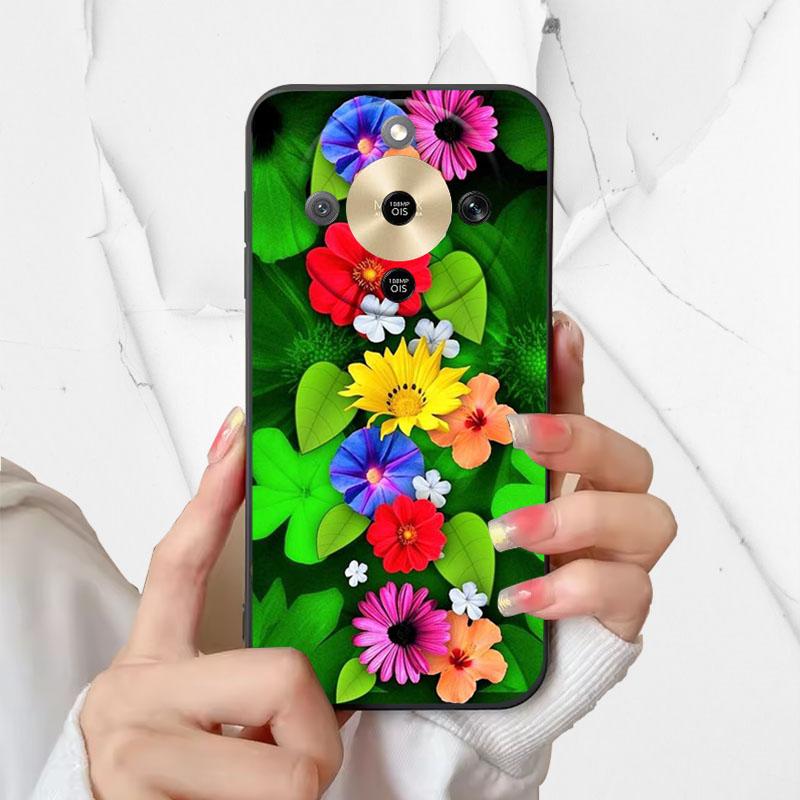 For Honor X9d Case Soft TPU Phone Case For Honor Magic8 Lite Matte Back Cover For Honor X70 Shockproof Silicone Bumper Funda