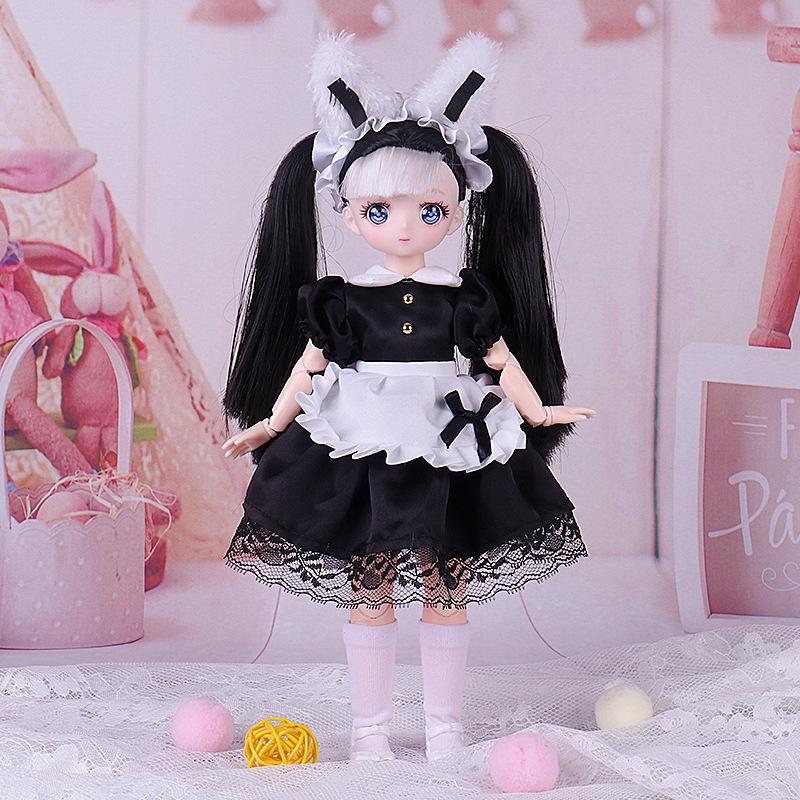 Модная милая игрушка для девочек, одевающаяся принцесса, подарки на день рождения, детские подарки