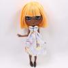 Кукла ICY DBS Blyth, загар и супер черная кожа, суставы тела, жирные волосы, 1/6 BJD, подарочная игрушка по специальной цене