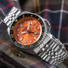 SEIKO SEIKO5 Sports Shop Limited Edition Mechanical Watch SSK005K1 Model GMT SKX Sports Style (Domestic Number SSK005KC) Movement, Orange,