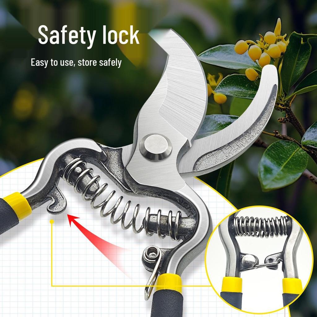 Garden Pruning Shears: Forged Branch, Bonsai & Fruit Shears for Household Use