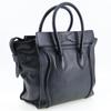 CELINE Luggage Handbag 167793 Micro shopper black Calfskin Women Used