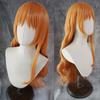 Professional  Adult Nami Cosplay Wig 75cm Long Curly Wave Orange Heat Resistant Synthetic Hair Anime EVA Women Girl Wigs + Wig Cap