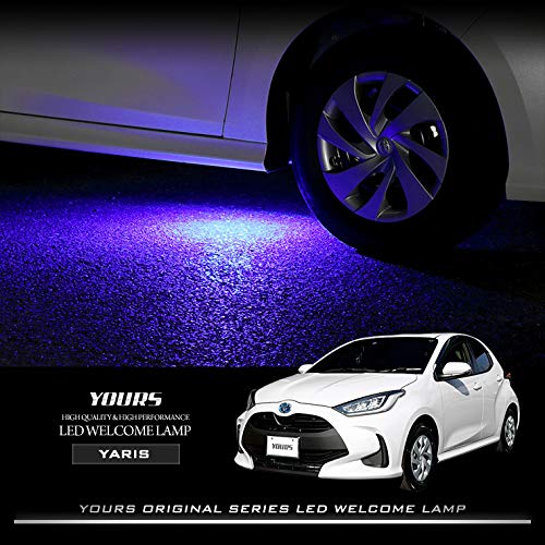 ВАШ. Yaris Эксклюзивная светодиодная приветственная лампа [синяя] YARIS Custom Parts Accessories Dress Up TOYOTA y22-1944 [5] M
