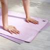 Коврик для йоги для студии, полотенце для коврика для горячей йоги с сумкой для хранения, однотонный и стильный créer (Подходящая Йога) - Нескользящая основа, Влагоотводящий,