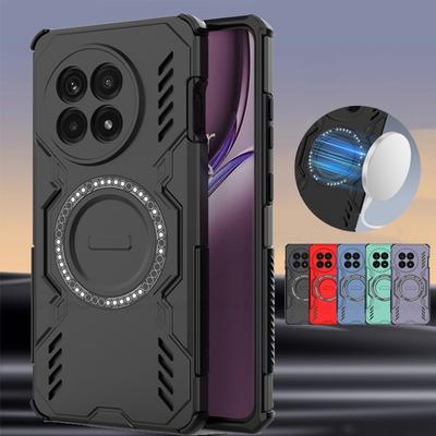 Для чехла Oneplus 13R Крышка Oneplus 13R Capas Бампер для телефона Кольцевой Магнитный Ударопрочный Magsafe Беспроводная зарядка Fundas Oneplus 13R