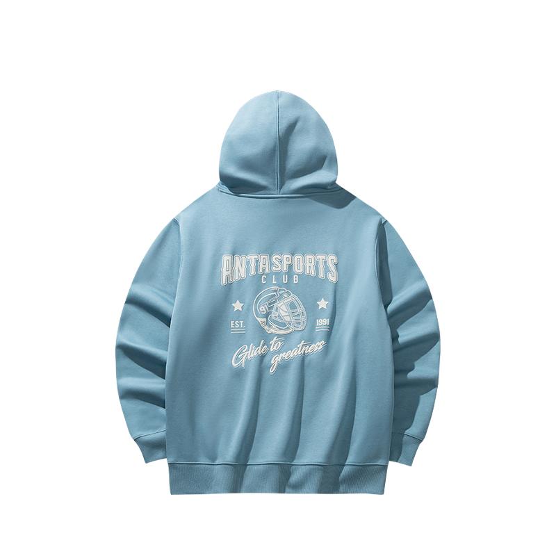 Anta Lifestyle Series Casual Versatile Loose Hooded Comfortable Fashionable Simple Sweatshirt Unisex Sweatshirt 152548706N-6