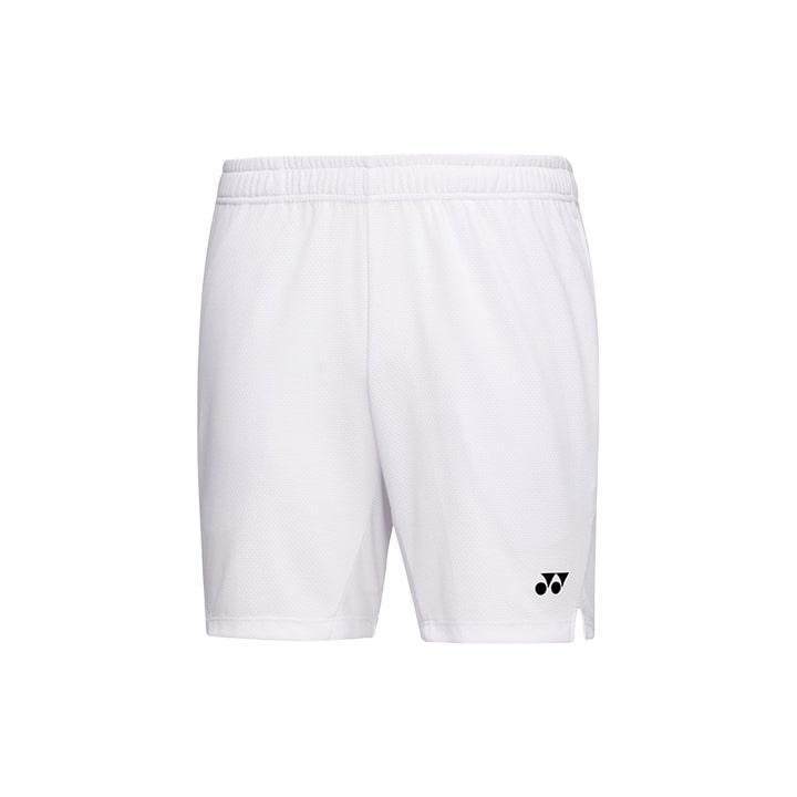 YONEX 241Ph001M Черный/Белый/Полуночный Мужские Короткие Шорты с Боковым Разрезом