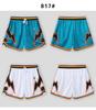 Unisex Retro Mesh Basketball Shorts - Breathable, Double-Layer, Above-Knee Casual Wear for Summer