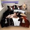Michael Jackson'S Iconic Performance Print 3Pcs Bedding Setduvet Cover With 2 Bedropillowcase Home Birthday Gift