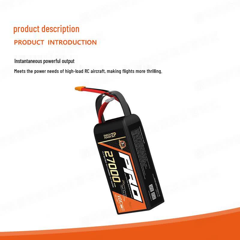 Enrichpower P-27000-6S Drone Semi-Solid LiPo Battery