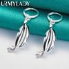925 Sterling Silver Fish Earrings For Women Fashion Charm Jewelry