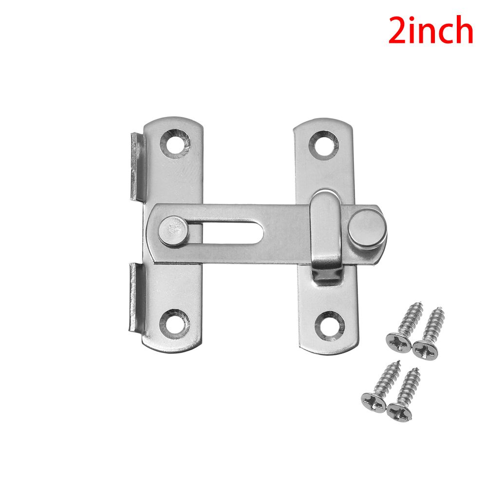 Steel Padlock Clasp Security Silent Gate Buckle Cabinet Catches Hasp Door Bolt Window Catch Lock