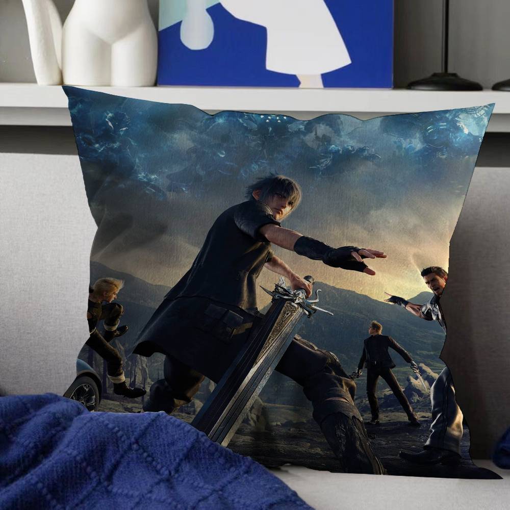 Classic FFinal Game FFantasy Tifa Pillow Anime Pillow Sofa Bed Head Pillow Cover Cushion Cover 45x45 Cm Fashion