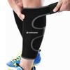 Odoland of Calf Support Shin Stairway Velcro Shin Sweat Quick Heat For Athletic General Включает в себя как черный [Упаковка 2], так и компрессионный, тип,