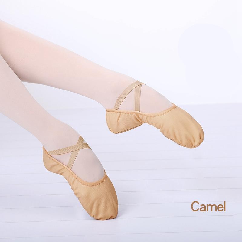 Girls Ballet Shoes Canvas Soft Sole Ballet Dance Slippers Children Practise Ballerina Shoes Woman Dance Shoes