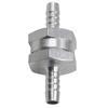 Aluminium Alloy Fuel Non Return Check Valve One Way Petrol Diesel for Car