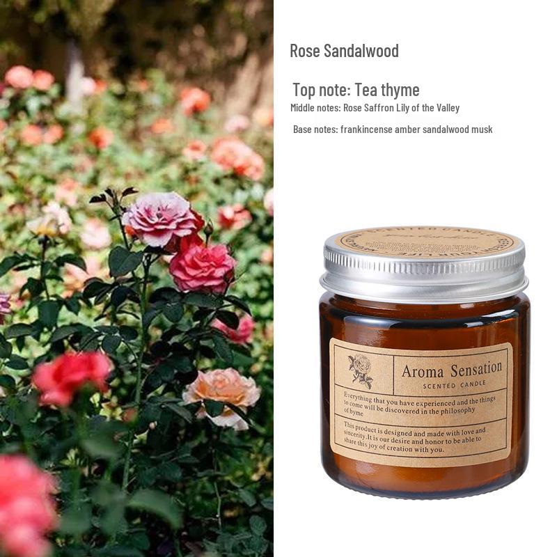 Стакан-свеча для ароматизации от Инфлюенсера - Ручная работа, Без дыма, с эфирными маслами и растительным воском