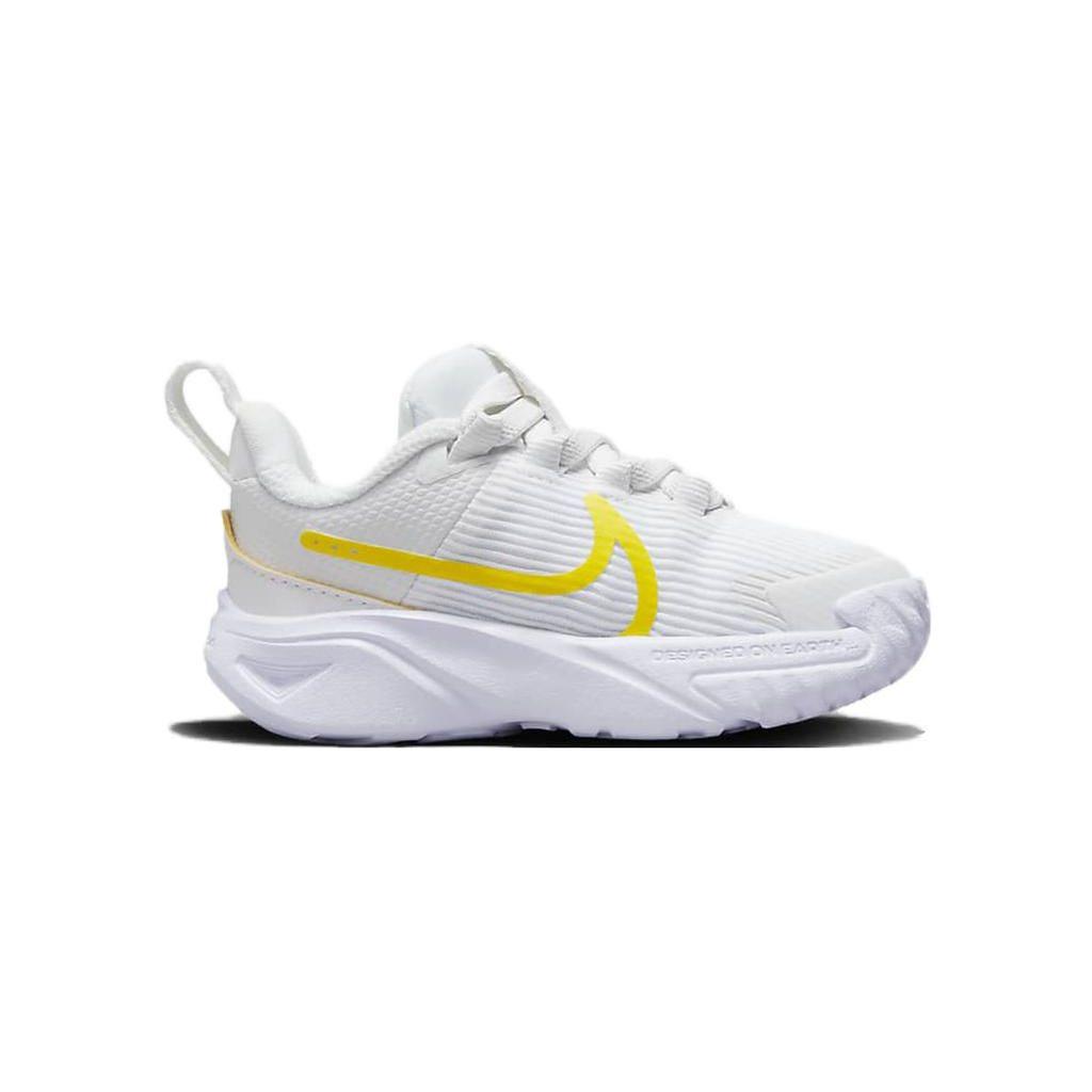Nike Star Runner 4 TD Summit White Opti Yellow Детские кроссовки Ярко-Сульфур DX7616-101
