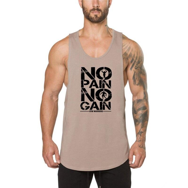 Muscleguys Musculation Vest Bodybuilding Clothing and Fitness Men Undershirt Workout Gyms Tank Tops Weight Lifting Undershirt